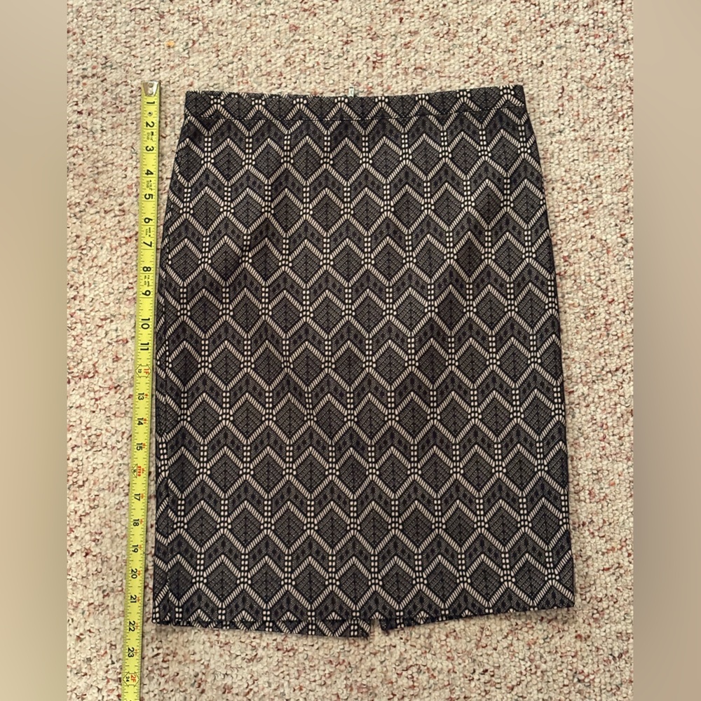 Limited Lace Patterned Black Skirt